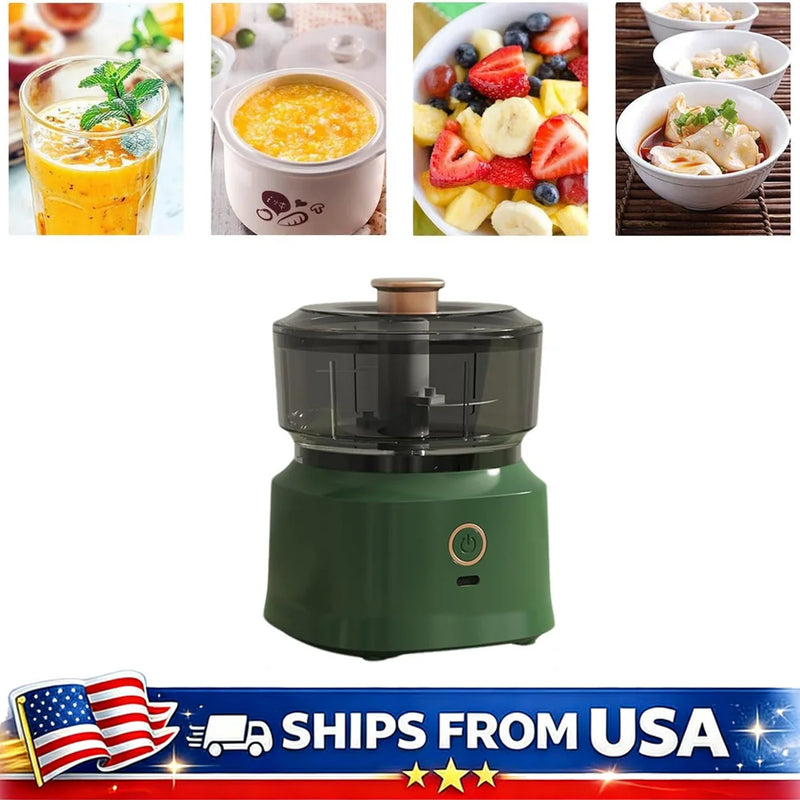 Mini 350ml USB Electric Food Processor Garlic Chopper