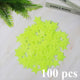 100-Pack Glow in the Dark Star Wall Stickers