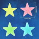 100-Pack Glow in the Dark Star Wall Stickers
