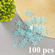100-Pack Glow in the Dark Star Wall Stickers