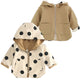 Kids' Warm Velvet Print Pajama Set Ages 1-14