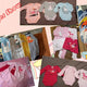 Baby Long Sleeve 100% Cotton Bodysuit Set 0-12 Months