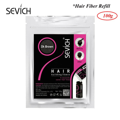 Hair Building Fiber Powder for Thinning Hair 100g
