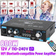 800W 2-Channel Bluetooth 5.0 HiFi Mini Stereo Amplifier