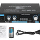 800W 2-Channel Bluetooth 5.0 HiFi Mini Stereo Amplifier