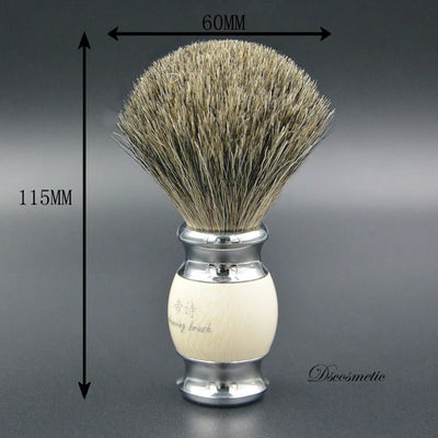 Vintage Pure Badger Hair Shaving Brush with Resin Handle