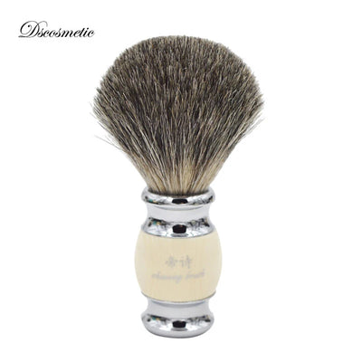 Vintage Pure Badger Hair Shaving Brush with Resin Handle