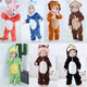 Kids' Warm Velvet Print Pajama Set Ages 1-14