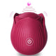 Black Rose Suction Vibrator 10 Modes for Women