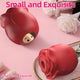 Rose Suction Vibrator for Women 10 Modes