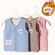 Kids' Velvet-Lined Warm Puffer Vest Jacket