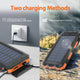 20000mAh Solar Power Bank with Flashlight Waterproof
