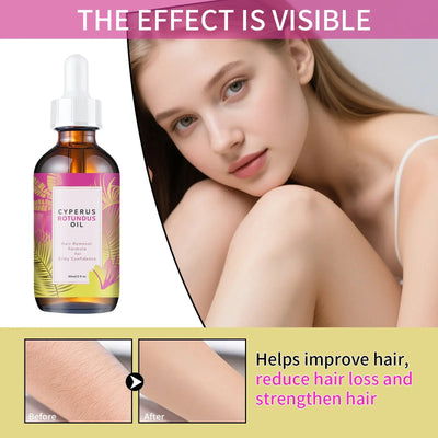 Natural Jojoba Almond Hair Growth Inhibitor Oil 60ml
