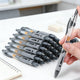 Fine Point Retractable Black Gel Pens 13 to 30-Pack