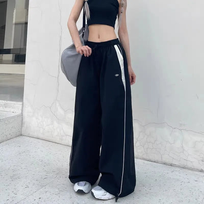 Women's Y2K Wide-Leg Hip Hop Baggy Sweatpants