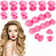 Mushroom Silicone Wave Hair Curlers 10-20 Pack