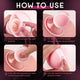 Nipple Sucking Breast Stimulator Vibrator 10 Modes