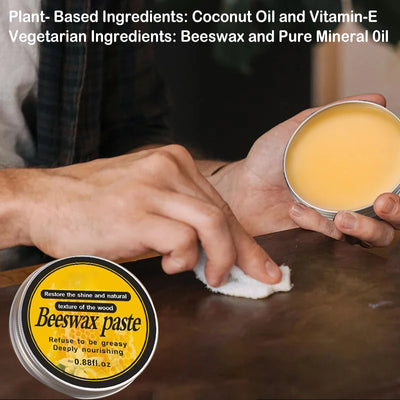 Food Grade Beeswax and Coconut Oil Wood Board Conditioner