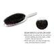 Luxury Boar Bristle Anti-Static Paddle Hair Brush
