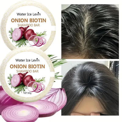 Onion and Biotin Shampoo Soap Bar 60g