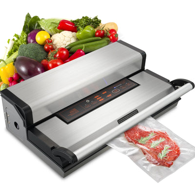 Automatic Vacuum Sealer Machine with Bag Roll and Cutter