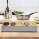 Stainless Steel Countertop Spice Rack and Pan Organizer