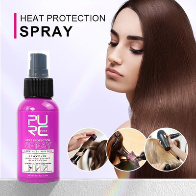 PURC Coconut Oil Heat Protectant Spray to 470F