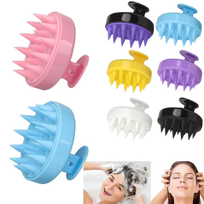 Silicone Scalp Shampoo Massage Brush