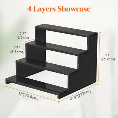 Step Cologne and Perfume Display Organizer Shelf
