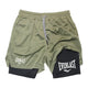 Men's 2-in-1 Running Shorts with Inner Liner