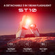 SOFIRN ST10 1000 Lumen USB-C EDC Flashlight with Red Light