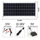 1000W Solar Panel 12V with Solar Charge Controller