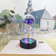 LED Eternal Rose Glass Flower Gift for Women