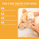 Dog Ear Cleaner Drops Anti-Fungal Earwax Remover 60ml