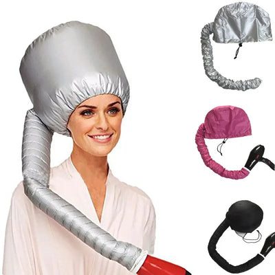 Portable Hair Bonnet Dryer Cap Steamer Quick Dry
