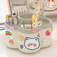 Rotating Desk Organizer Pen Holder and Cosmetic Box