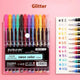 Metallic Glitter Gel Pens with Refills 12 or 24-Pack