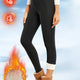 Women's Fleece-Lined Flared Thermal Leggings