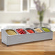 Stainless Steel Countertop Spice Rack and Pan Organizer