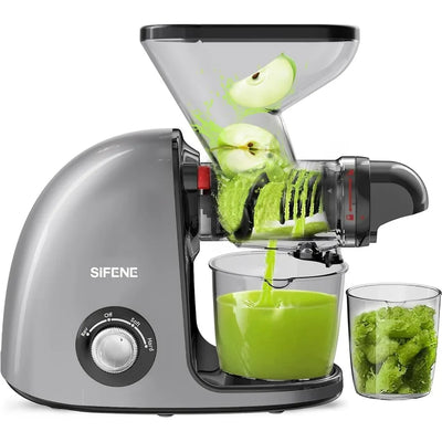 Cold Press Juicer with Dual Feed Chute BPA-Free