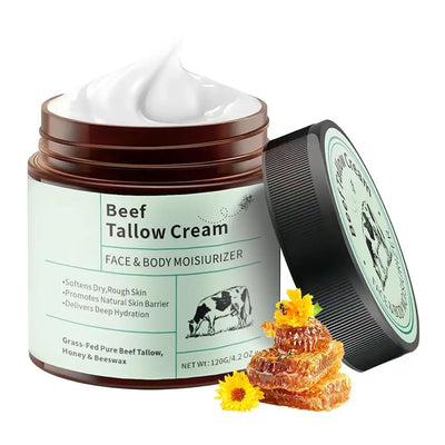 Beef Tallow and Honey Moisturizer Cream 120g Brightening
