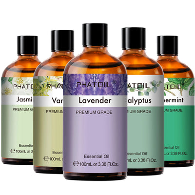 Pure Essential Oils for Aromatherapy and Candles 100ml