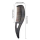Hollow Tooth Dandruff Relief Scalp Massage Comb