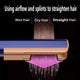 2-in-1 Negative Ion Hair Dryer and Straightener