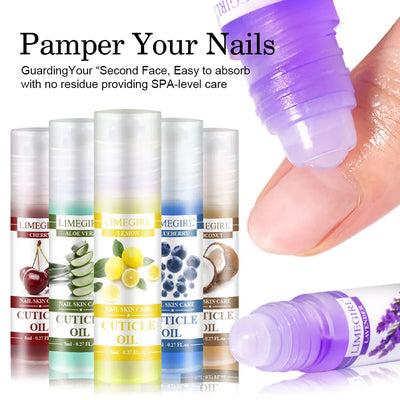 Scented Nail Cuticle Nutrition Oil Pen 8ml 6 Fragrances
