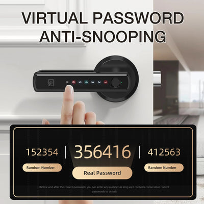 Viladepot Smart Fingerprint Door Lock App and Passcode