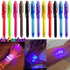 Invisible Ink Spy Pen with UV Light 12-Pack