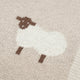Knitted Baby Swaddle Blanket 90x70cm