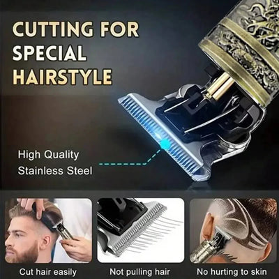 T9 LCD Rechargeable Electric Hair Clipper and Trimmer