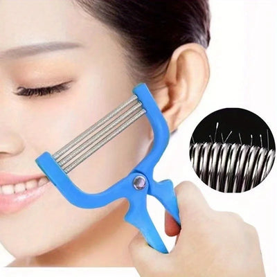 Handheld Facial Hair Removal Spring Epilator